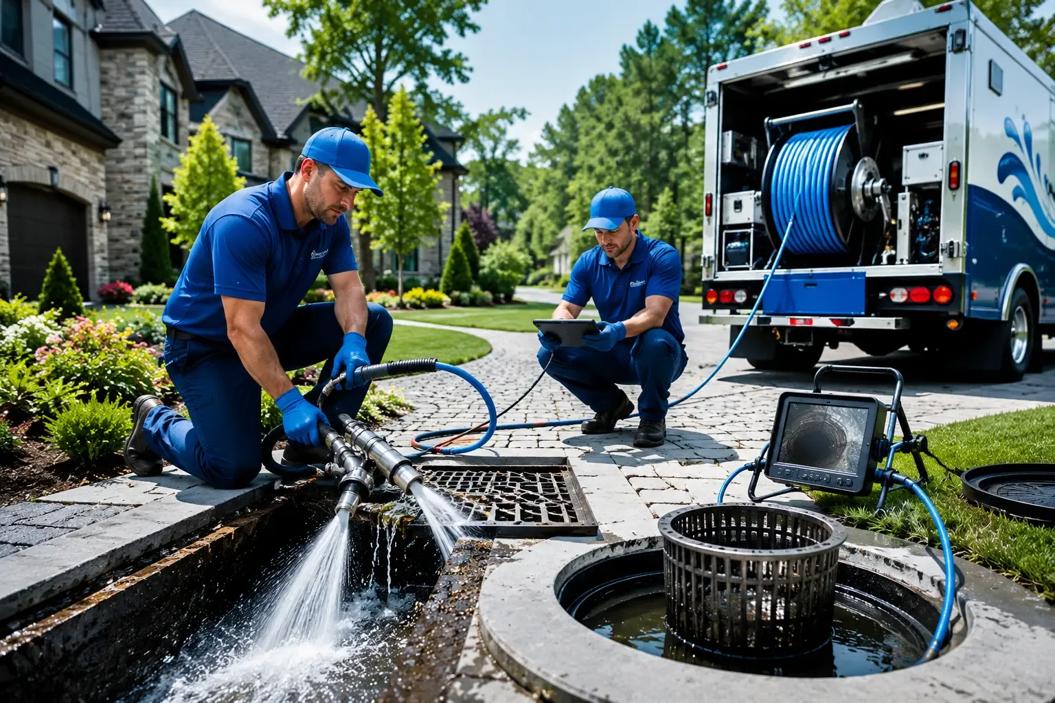 Local outdoor drain cleaning professionals in Adamstown, MD