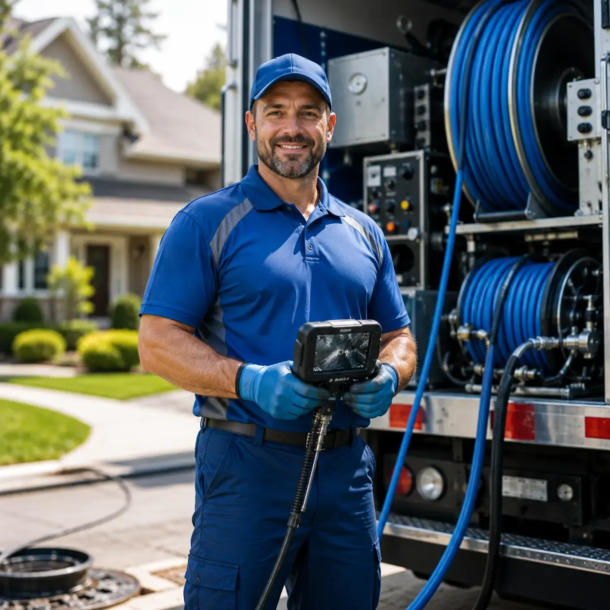 Local outdoor drain cleaning specialists in Adamstown, MD